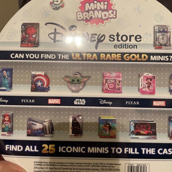 ZURU 5 Surprise Mini Brands! Collector’s Case - Disney Store Edition. New 2Pack - Picture 7 of 7